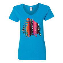 Load image into Gallery viewer, The Chief V-Neck Cotton T-Shirts
