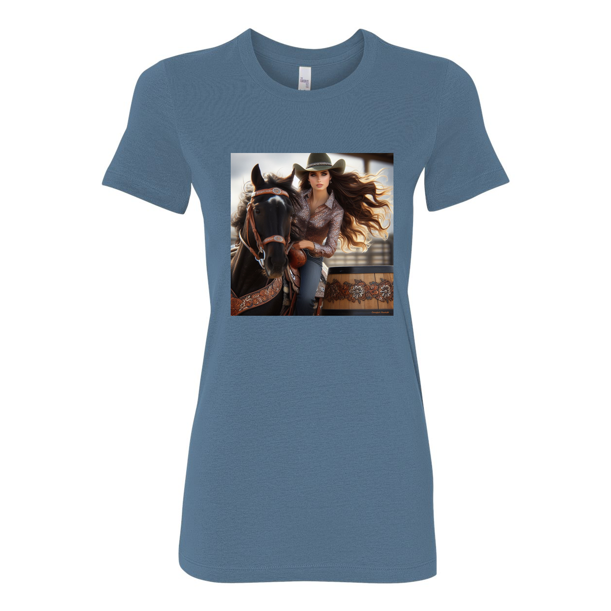 Rodeo Barrel Racer Favorite T Shirt