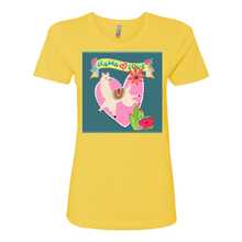 Load image into Gallery viewer, Llama Love Boyfriend Cotton T Shirts
