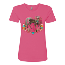 Load image into Gallery viewer, Buck&#39;n Bohemian Horn&#39;s Boyfriend Cotton T Shirts
