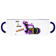 Load image into Gallery viewer, 11oz and 15oz Just a Little Wicked Halloween Witch Ceramic Mugs
