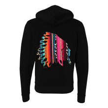 Load image into Gallery viewer, Cowgirl Roots™ The Chief, Full Zip-Up Front Pocket Hooded Sweatshirts
