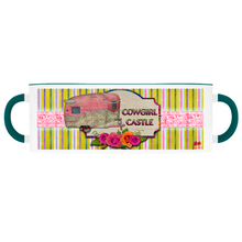 Load image into Gallery viewer, Cowgirl Castle 11oz &amp; 15oz Hot or Cold Ceramic Coffee Mugs and Tea Cups
