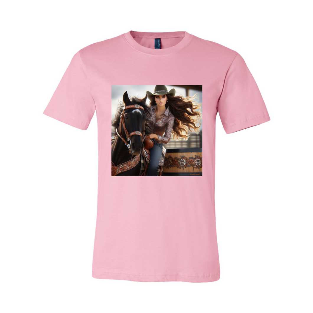 Rodeo Barrel Racer T Shirt