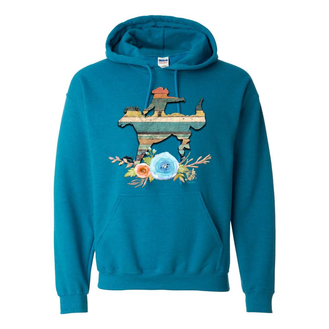 Bronc'n Good Times Pull Over Front Pocket Hoodies