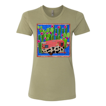 Load image into Gallery viewer, Cactus Cowgirl Boyfriend Cotton T Shirts
