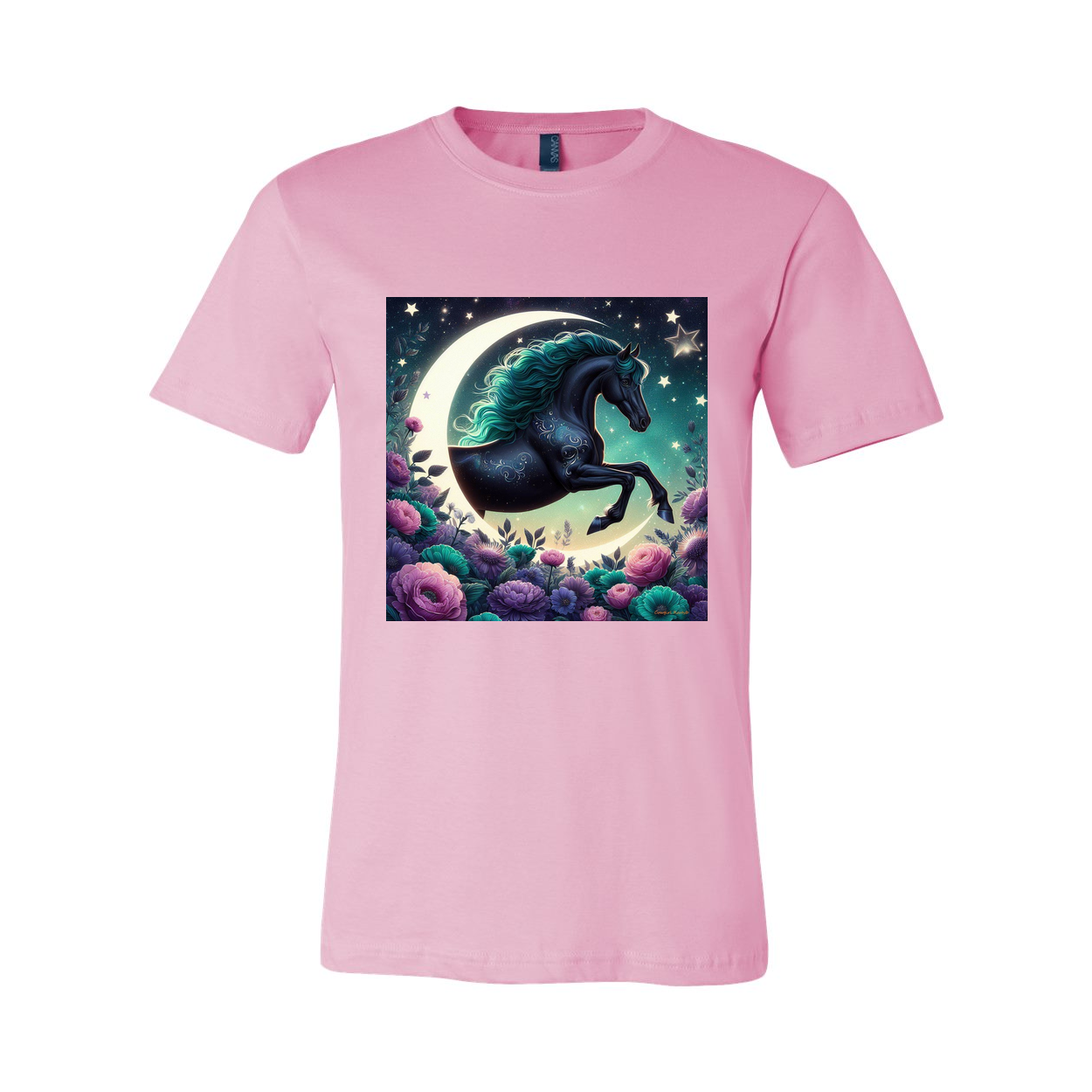 Moon Flowers Dancing Filly T Shirts