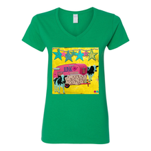Load image into Gallery viewer, Moo Junk V-Neck Cotton T-Shirts
