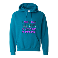 Load image into Gallery viewer, Cowgirl Roots™ I Only Like Unicorns and Maybe 3 People Pull Over Front Pocket Hoodies
