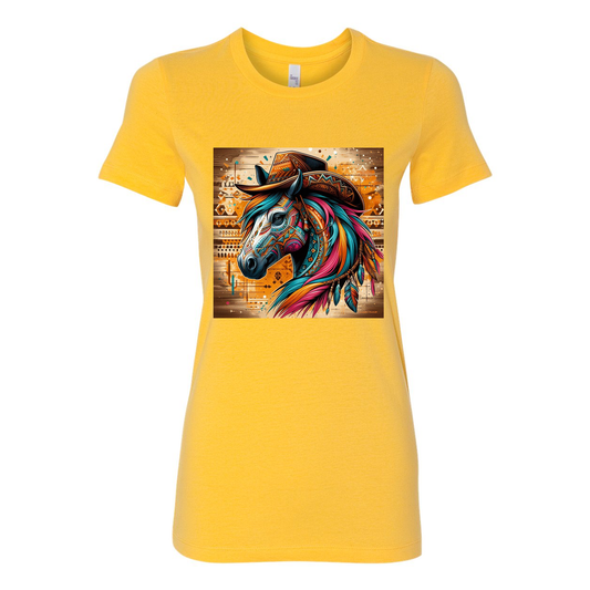 Cowboy Gus Tribal Horse Favorite T Shirts