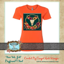 Load image into Gallery viewer, Steer Into Fall Boyfriend Cotton T Shirts
