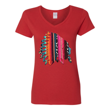 Load image into Gallery viewer, The Chief V-Neck Cotton T-Shirts

