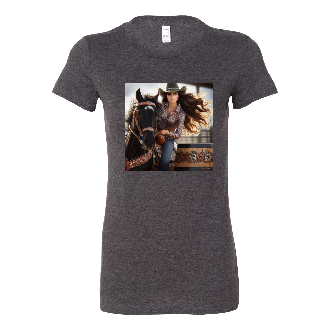 Rodeo Barrel Racer Favorite T Shirt