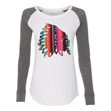Load image into Gallery viewer, The Chief Patch Elbow Long Sleeve T Shirts
