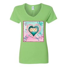 Load image into Gallery viewer, Party Chic&#39;s V-Neck Cotton T-Shirts
