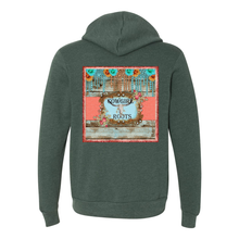 Load image into Gallery viewer, Cowgirl Roots™ Steer Head and Roses Logo, Full Zip-Up Front Pocket Hooded Sweatshirts
