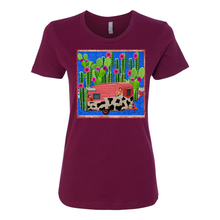 Load image into Gallery viewer, Cactus Cowgirl Boyfriend Cotton T Shirts
