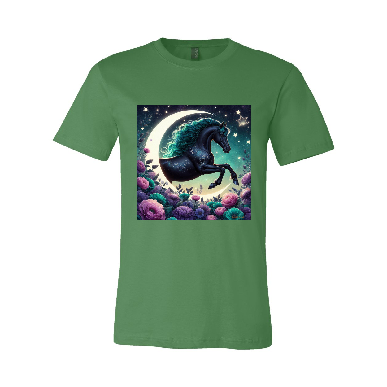 Moon Flowers Dancing Filly T Shirts