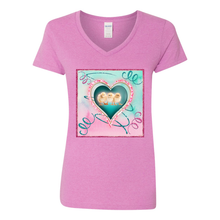 Load image into Gallery viewer, Party Chic&#39;s V-Neck Cotton T-Shirts
