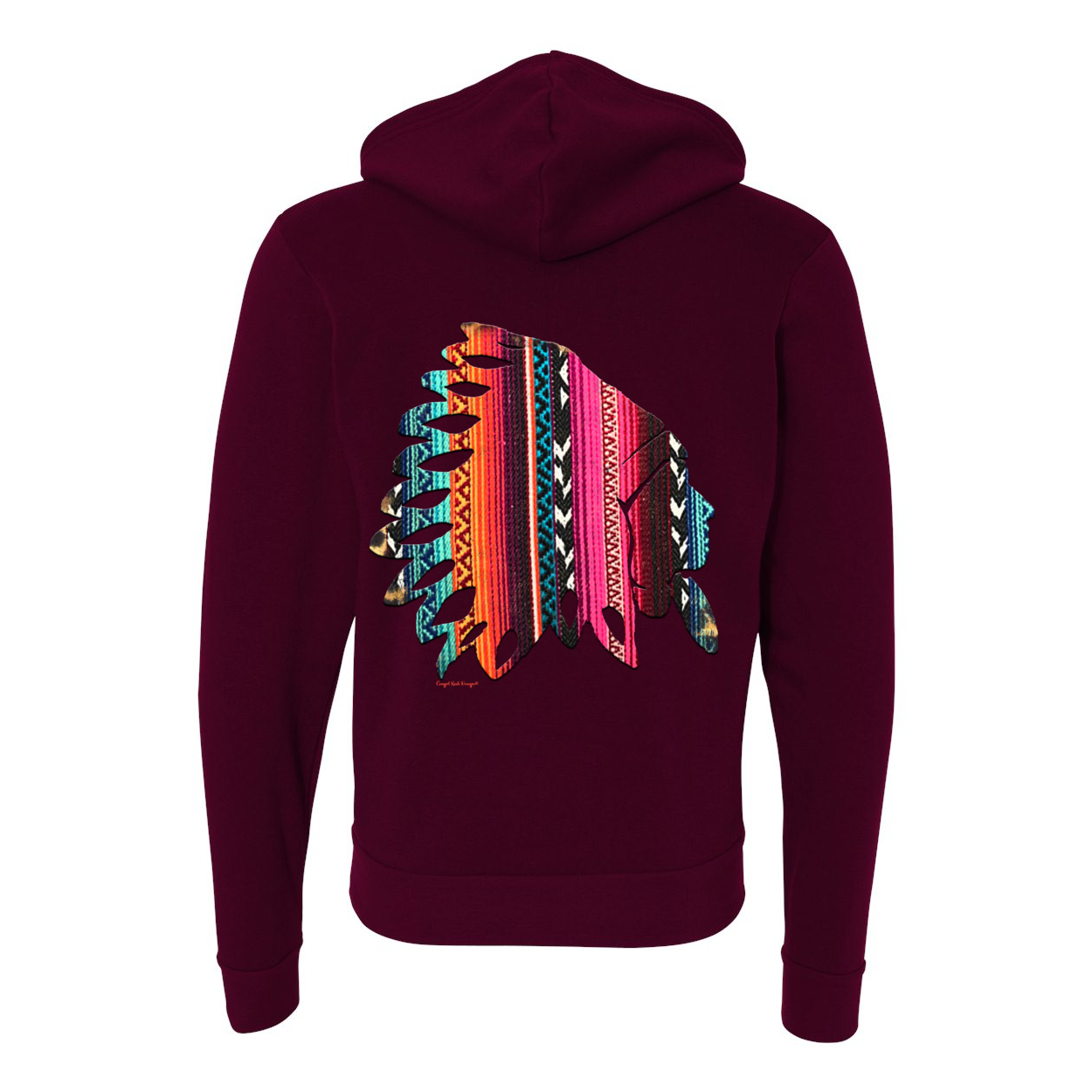 Cowgirl Roots™ The Chief, Zip-Up Front Pocket Hooded Sweatshirts