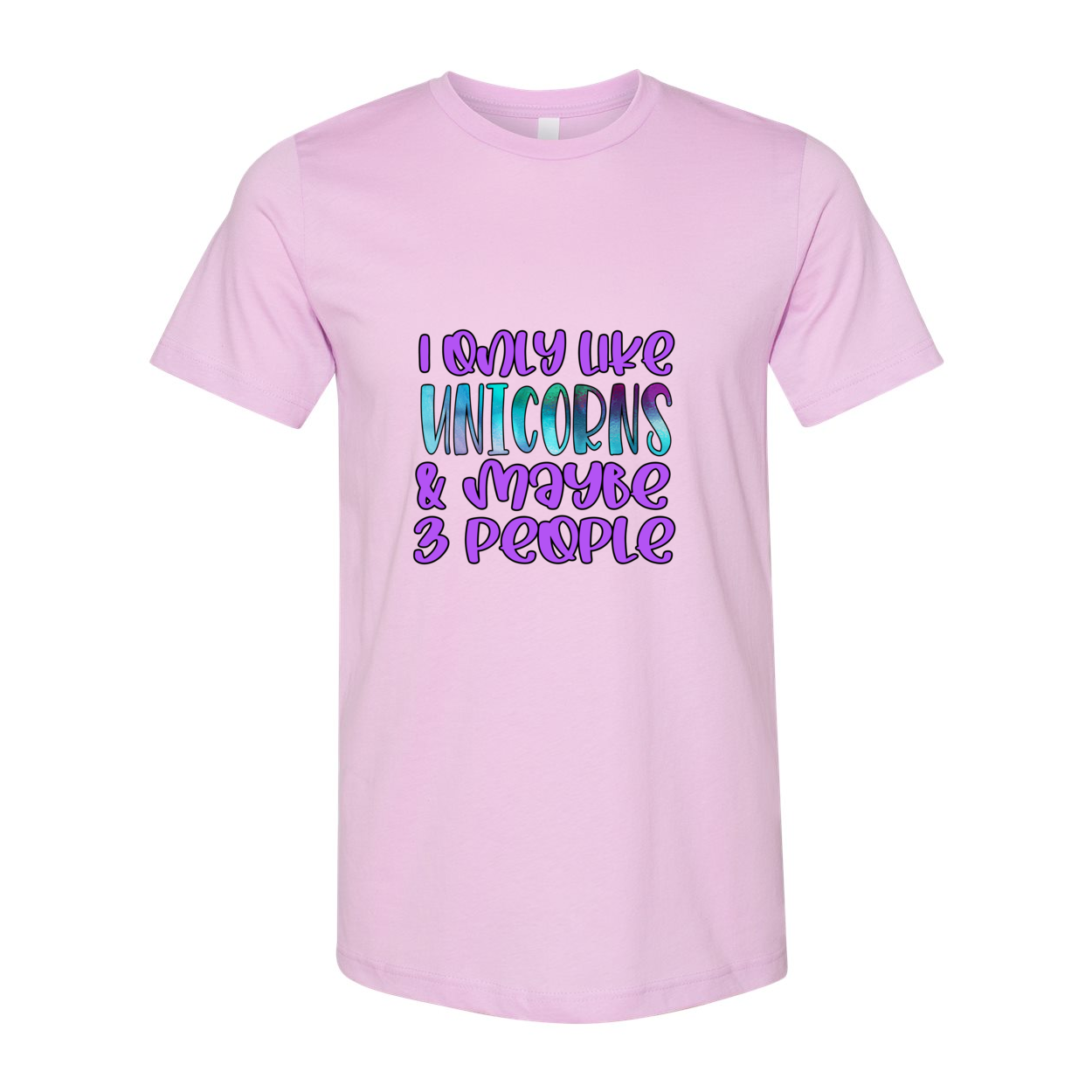 Cowgirl Roots™ I Only Like Unicorns and Maybe 3 People T Shirt