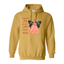 Load image into Gallery viewer, Fly Grow Your Own Wings Pull Over Front Pocket Hoodies
