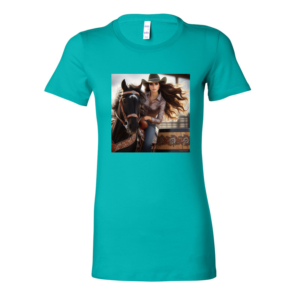 Rodeo Barrel Racer Favorite T Shirt