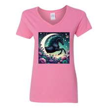 Load image into Gallery viewer, Dancing Filly V Neck T Shirts
