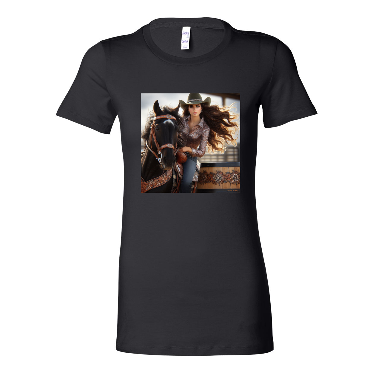 Rodeo Barrel Racer Favorite T Shirt