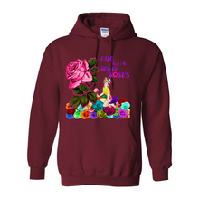 Load image into Gallery viewer, Cowgirl Roots™ Life is a Bed of Roses, Pull Over Front Pocket Hoodies

