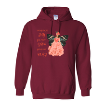 Load image into Gallery viewer, Fly Grow Your Own Wings Pull Over Front Pocket Hoodies
