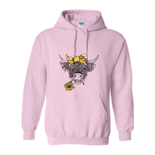 Load image into Gallery viewer, Cowgirl Roots™ Shaggy Cow, Pull Over Front Pocket Hoodies
