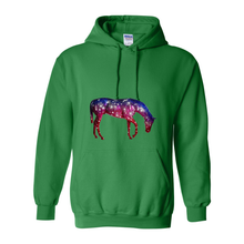 Load image into Gallery viewer, Cowgirl Roots™ Starlight Horse Pull Over Front Pocket Hoodies
