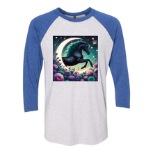 Load image into Gallery viewer, Dancing Filly 3 4 Sleeve Raglan T Shirts
