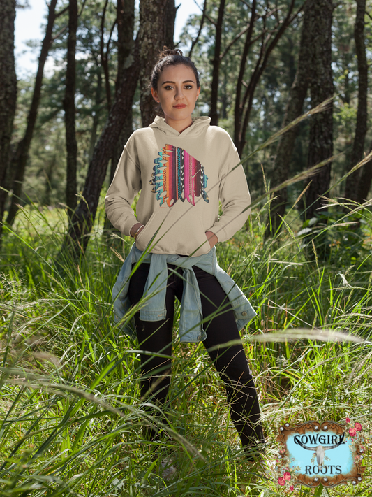 Cowgirl Roots™  The Chief Pull Over Front Pocket Hoodies