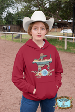 Load image into Gallery viewer, Bronc&#39;n Good Times Pull Over Front Pocket Hoodies
