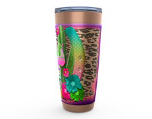 Load image into Gallery viewer, Cowgirl Roots™ Tumbler 20oz Desert Bronc, Stainless Steel Insulated Hot and Cold Mug
