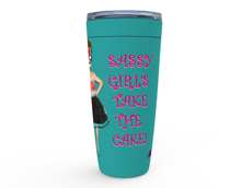 Load image into Gallery viewer, 20oz Sassy Girls Take the Cake Stainless Steel Hot or Cold Travel Tumbler Mugs

