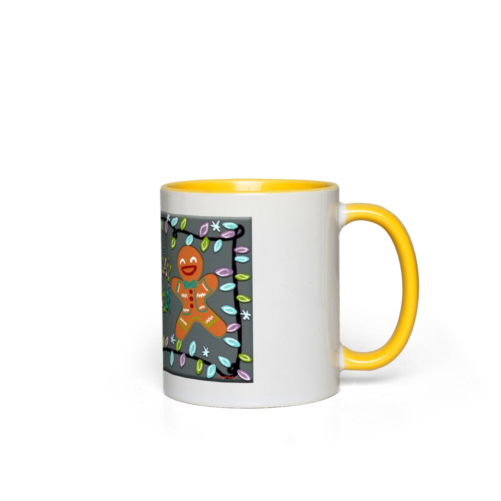 Holiday Cheer 11oz & 15oz Ceramic Coffee Mugs and Tea Cups