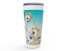 Load image into Gallery viewer, Cowgirl Roots™ Tumbler 20oz Bohemian Longhorn, Stainless Steel Insulated Hot and Cold Mug
