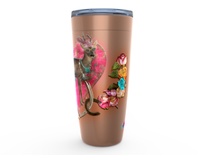 Load image into Gallery viewer, Cowgirl Roots™ Tumbler 20oz Buck&#39;n, Bohemian, Horns, Heart, Horseshoe, Rose, Love, Stainless Steel Insulated Hot and Cold Mug
