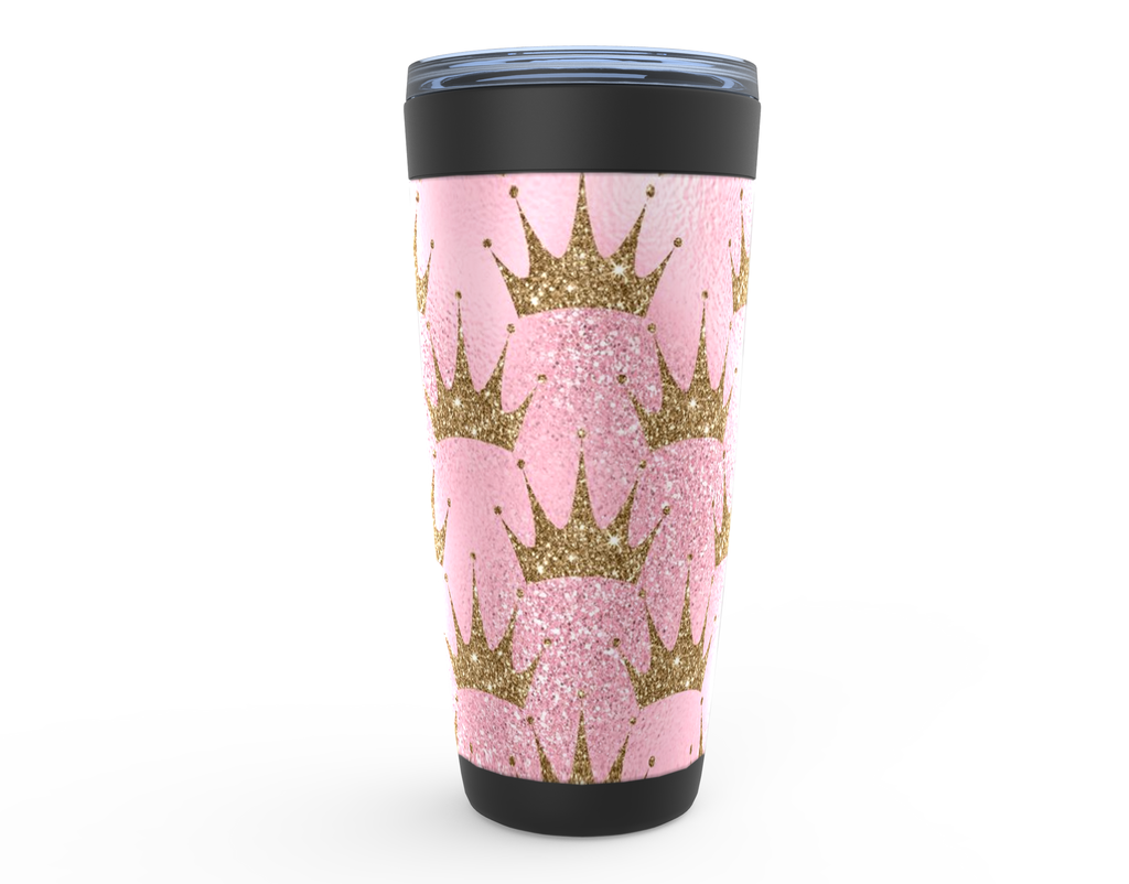 Cowgirl Roots™ Tumbler 20oz Crown Royalty, Stainless Steel Insulated Hot and Cold Mug