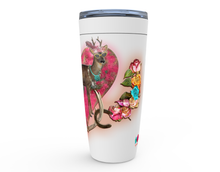 Load image into Gallery viewer, Cowgirl Roots™ Tumbler 20oz Buck&#39;n, Bohemian Heart, Stainless Steel Insulated Hot and Cold Mug

