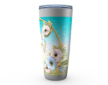 Load image into Gallery viewer, Cowgirl Roots™ Tumbler 20oz Bohemian Rhapsody, Longhorn, Flower, Stainless Steel Insulated Hot and Cold Mug
