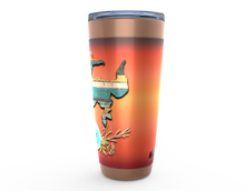 Load image into Gallery viewer, 20oz Bronc&#39;n Good Times Stainless Steel Hot or Cold Travel Tumbler Mugs
