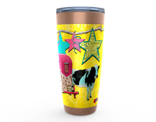 Load image into Gallery viewer, 20oz Moo Junk Stainless Steel Hot or Cold Travel Tumbler Mugs
