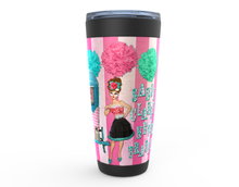 Load image into Gallery viewer, 20oz Sassy Classy Never Trashy Stainless Steel Hot or Cold Travel Tumbler Mugs

