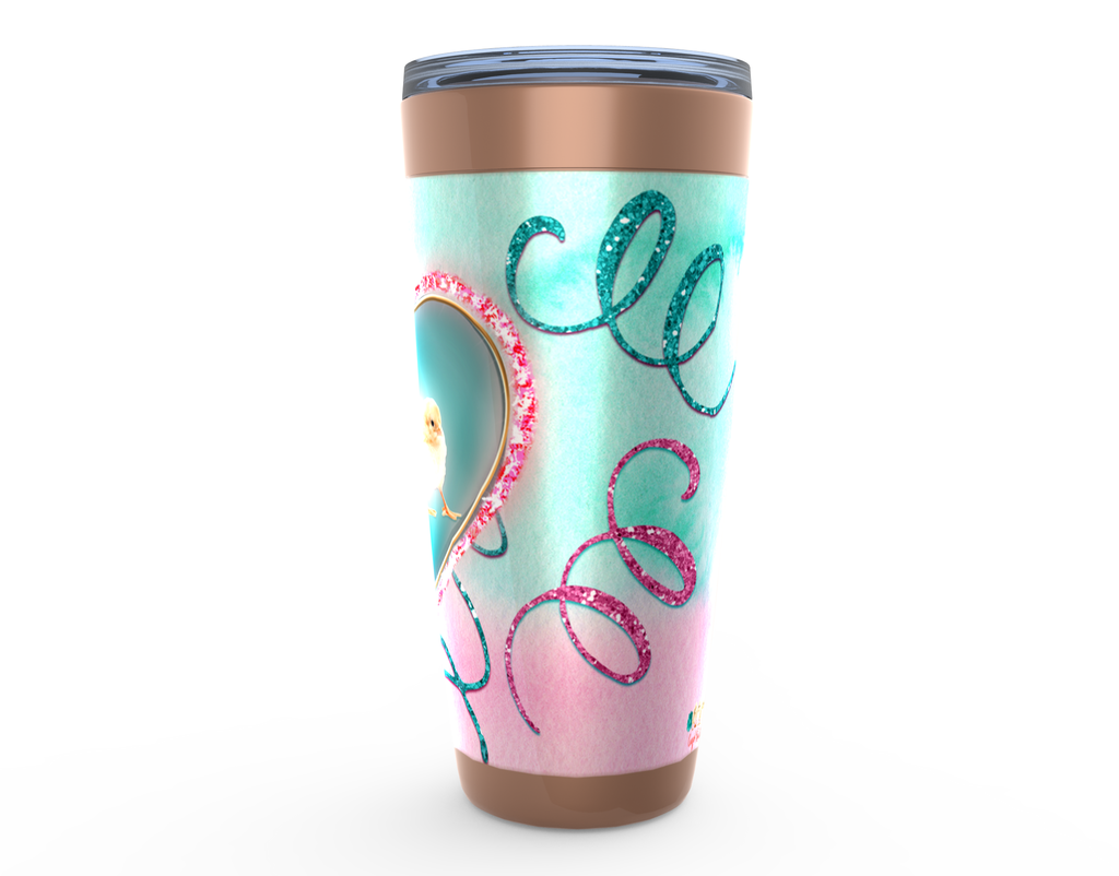 Cowgirl Roots™ Tumbler 20oz Party Chic's, Stainless Steel Insulated Hot and Cold Mug