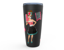 Load image into Gallery viewer, Cowgirl Roots™ Tumbler 20oz Sassy Girl Vintage Style, Pin Up, Stainless Steel Insulated Hot and Cold Mug
