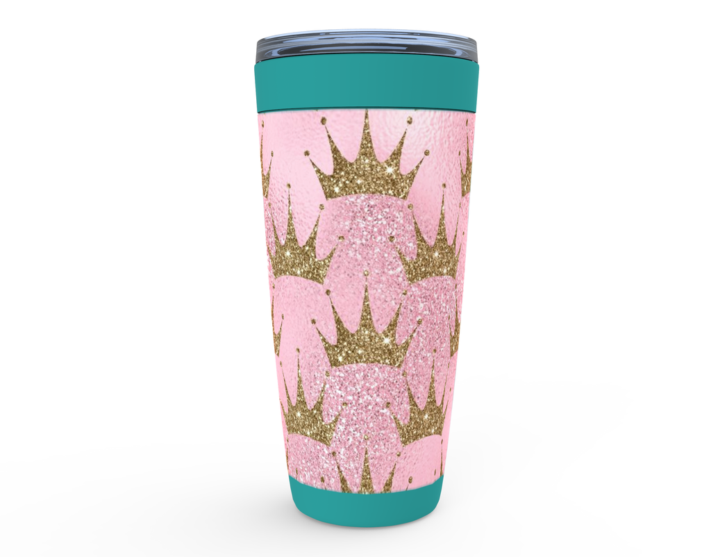 Cowgirl Roots™ Tumbler 20oz Crown Royalty, Stainless Steel Insulated Hot and Cold Mug